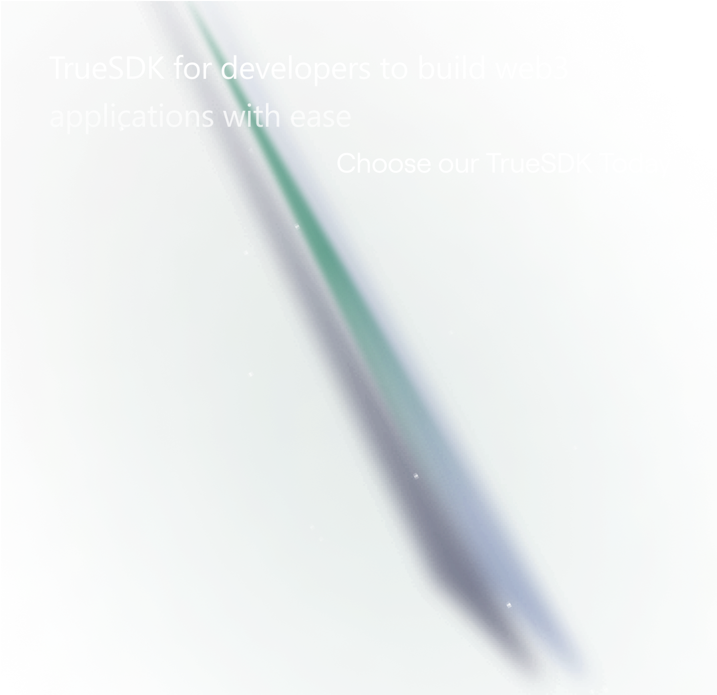 TrueSDK for developers to build web3 applications with ease